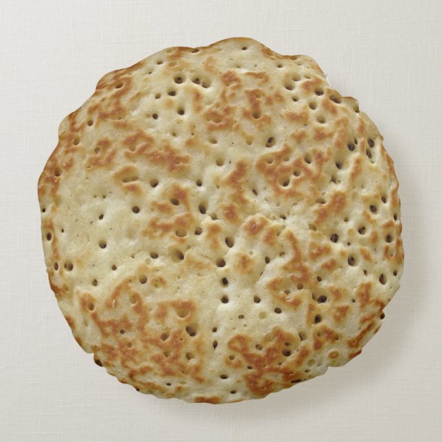 Crumpet Rond Kussen (Achterkant)