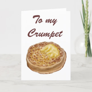 Crumpet wenskaarten kaart