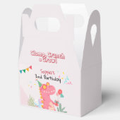 Crunch, Crunch & Growl! dinosauruspartij Bedankdoosjes (Geopend)