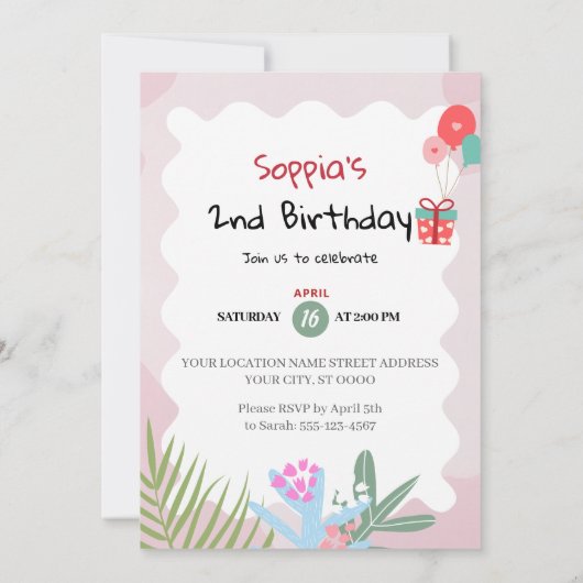 Crunch, Crunch & Growl! dinosauruspartij Kaart (Achterkant)