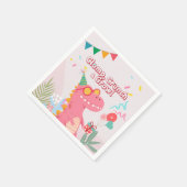 Crunch, Crunch & Growl! dinosauruspartij Servet (Hoek)