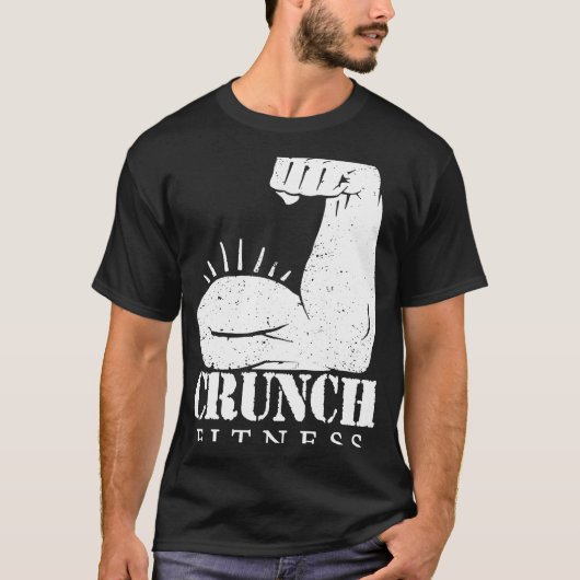 Crunch Fitness Gym T-shirt (Voorkant)