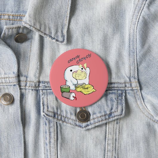 Crunch! Ronde Button 7,6 Cm (In situ)