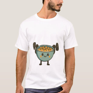 Crunch Time- Grappig Graan Gym Workout T-shirt