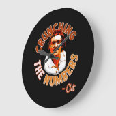 Crunchen van de getallen grote klok (Hoek)