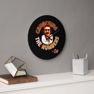 Crunchen van de getallen grote klok