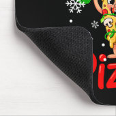 Crunches Then Zzas Xmas Santa Zza Weightlifting Gy Muismat (Hoek)