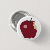 Crunchy Apple Ronde Button 3,2 Cm (Voorkant /achterkant)
