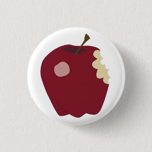 Crunchy Apple Ronde Button 3,2 Cm (Voorkant)