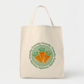 Crunchy Carrots Kawaii Tote Bag (Voorkant)