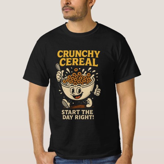 Crunchy Cereal T-shirt (Voorkant)