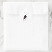 Crunchy Cockroach Ronde Sticker (Tas)