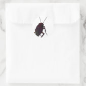 Crunchy Cockroach Ronde Sticker (Tas)