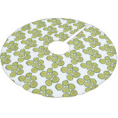 Crunchy Green Kosher Dill Pickle Chips Foodie Kerstboom Rok (Gekanteld)