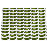 Crunchy Green Kosher Dill Pickle Sour Deli Pickles Large Cadeautasje (Voorkant)