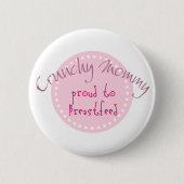 Crunchy mammie Button (Voorkant)