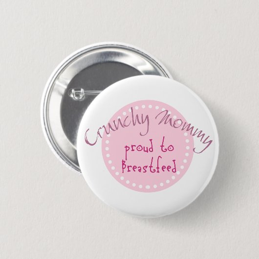 Crunchy mammie Button (Voorkant /achterkant)