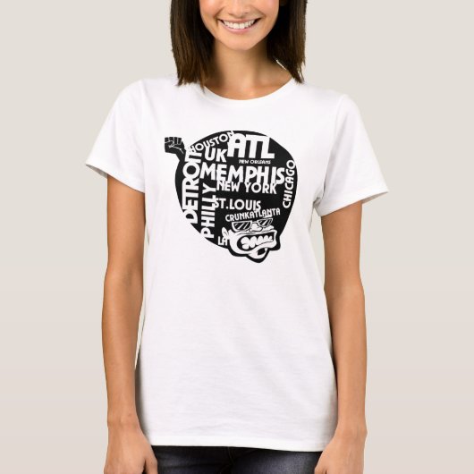 Crunk for- Crunk / Crunkatlanta Clothing T-shirt (Voorkant)