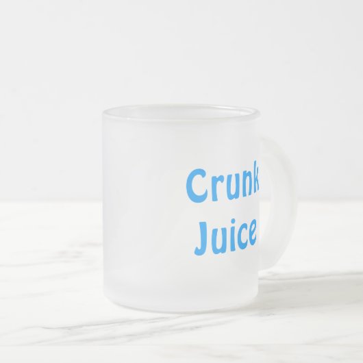 Crunk Juice Matglas Koffiemok (Voorkant rechts)