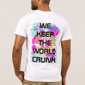 CrunkWorld Officieel T-shirt (Achterkant)