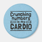 Crunning Numbers is mijn hart Magneet (Voorkant)