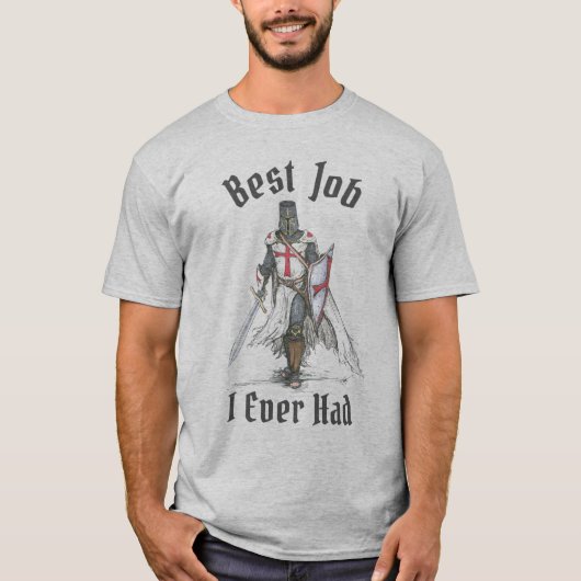 Crusader - De beste baan die ik ooit heb gehad Chr T-shirt (Voorkant)