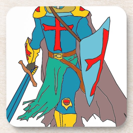 Crusader Drankjes Onderzetter (Voorkant)
