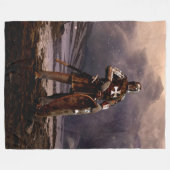 CRUSADER FLEECE DEKEN (Voorkant (Horizontaal))