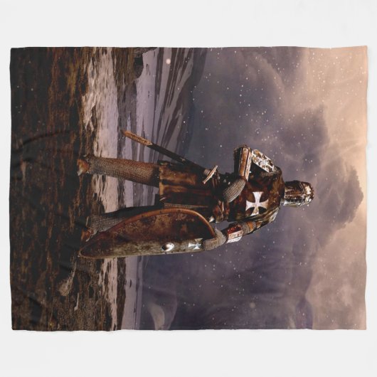 CRUSADER FLEECE DEKEN (Voorkant (Horizontaal))