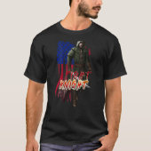Crusader I Fear No Evil Knight Templar Warrior Of  T-shirt (Voorkant)