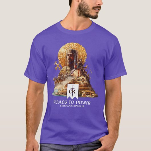 Crusader Kings III Roads to Power friends T-shirt (Voorkant)