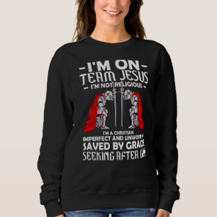 Crusader Knight Templar over team Jesus, maar niet Trui