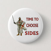 CRUSADER RONDE BUTTON 5,7 CM (Voorkant)