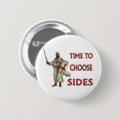 CRUSADER RONDE BUTTON 5,7 CM (Voorkant /achterkant)