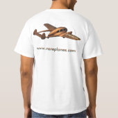 Crusader - Shelton Flying Wing T-shirt (Achterkant)