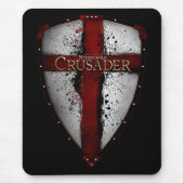 Crusader Shield - muismat (Voorkant)