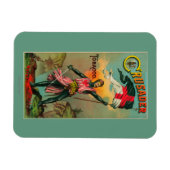 Crusader Tobacco Label Petersburg, VA Magneet (Horizontaal)