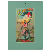 Crusader Tobacco LabelPetersburg, VA Klembord (Achterkant)