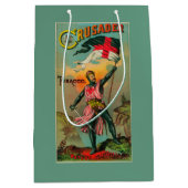 Crusader Tobacco LabelPetersburg, VA Medium Cadeauzakje (Voorkant)