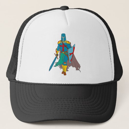 Crusader Trucker Pet (Voorkant)