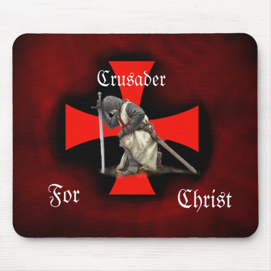 Crusader voor Christus Muismat (Voorkant)