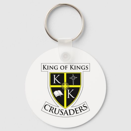 Crusaders Sleutelhanger White (Voorkant)
