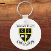 Crusaders Sleutelhanger White (Voorkant)