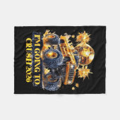 Crush 2026 Monster Truck New Year Party Countdown  Fleece Deken (Voorkant (Horizontaal))