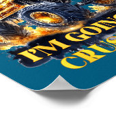 Crush 2026 Monster Truck New Year Party Countdown  Poster (Hoek)