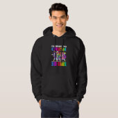 Crush 2nd Grade Dabbing Unicorn Back To School Gir Hoodie (Voorkant volledig)