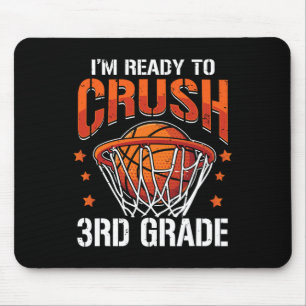 Crush 3rd Grade Basketbal Terug naar School Boys K Muismat