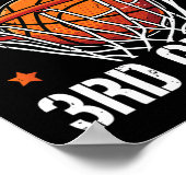 Crush 3rd Grade Basketbal Terug naar School Boys K Poster (Hoek)