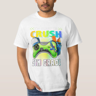 Crush 5th Grade Terug naar T-shirt