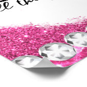 Crush borstkanker bewustzijn maand overlevende roz poster (Hoek)